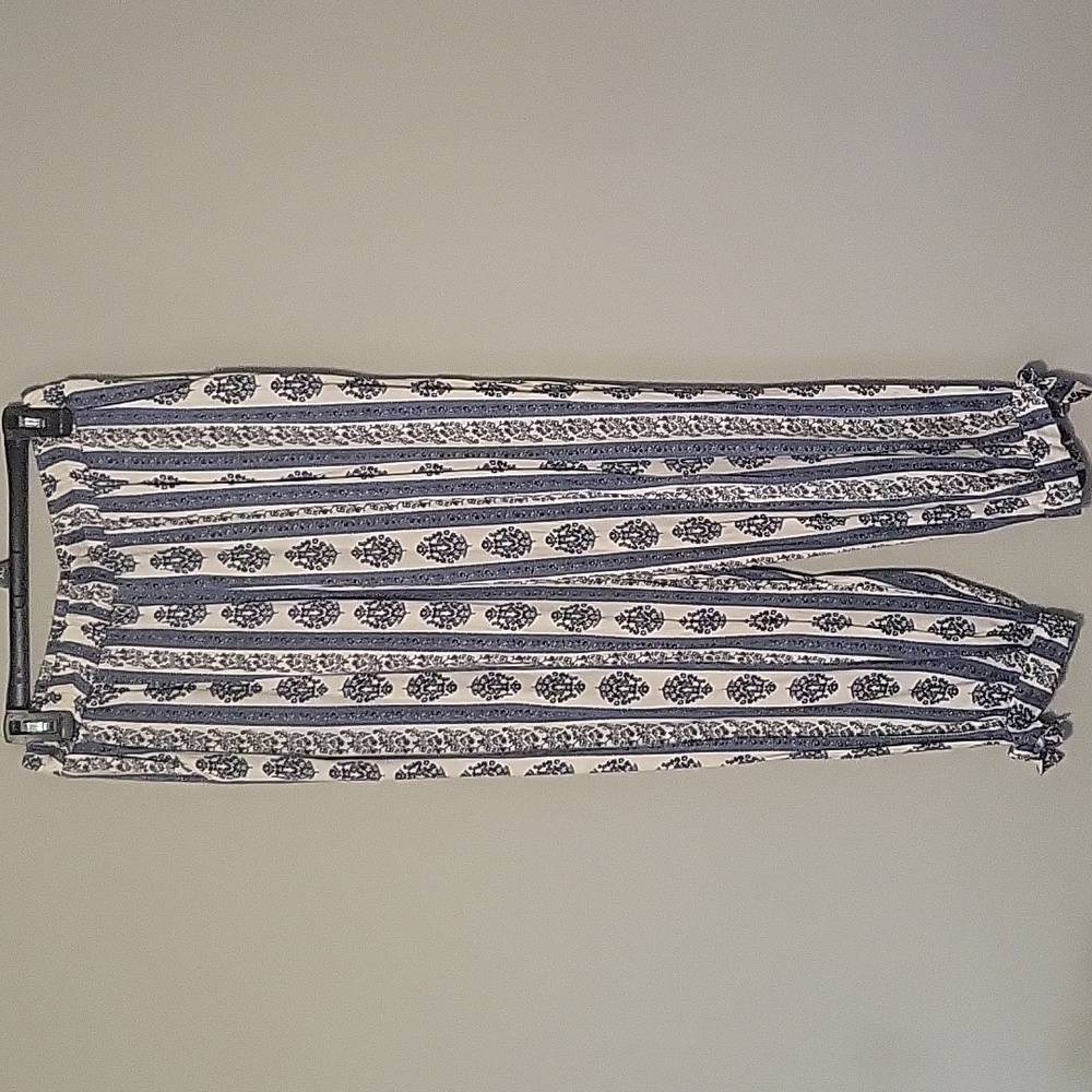 SOZY tie bottom pants